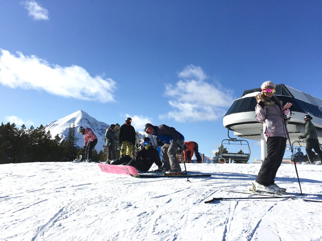 Skiing Big Sky Montana