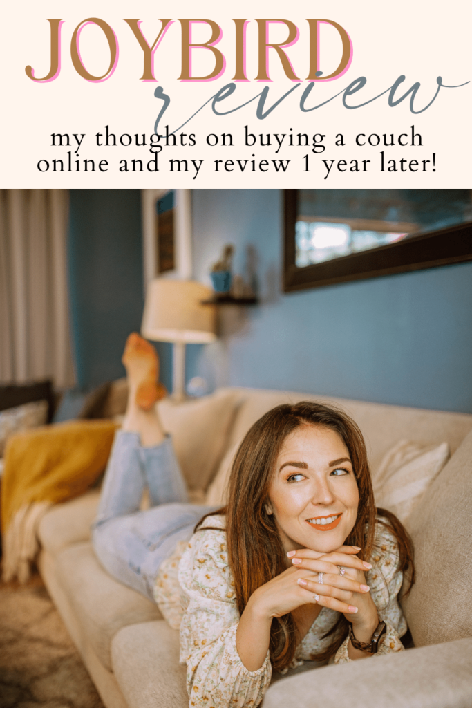 Joybird Couch Review....is joybird worth the $$$?