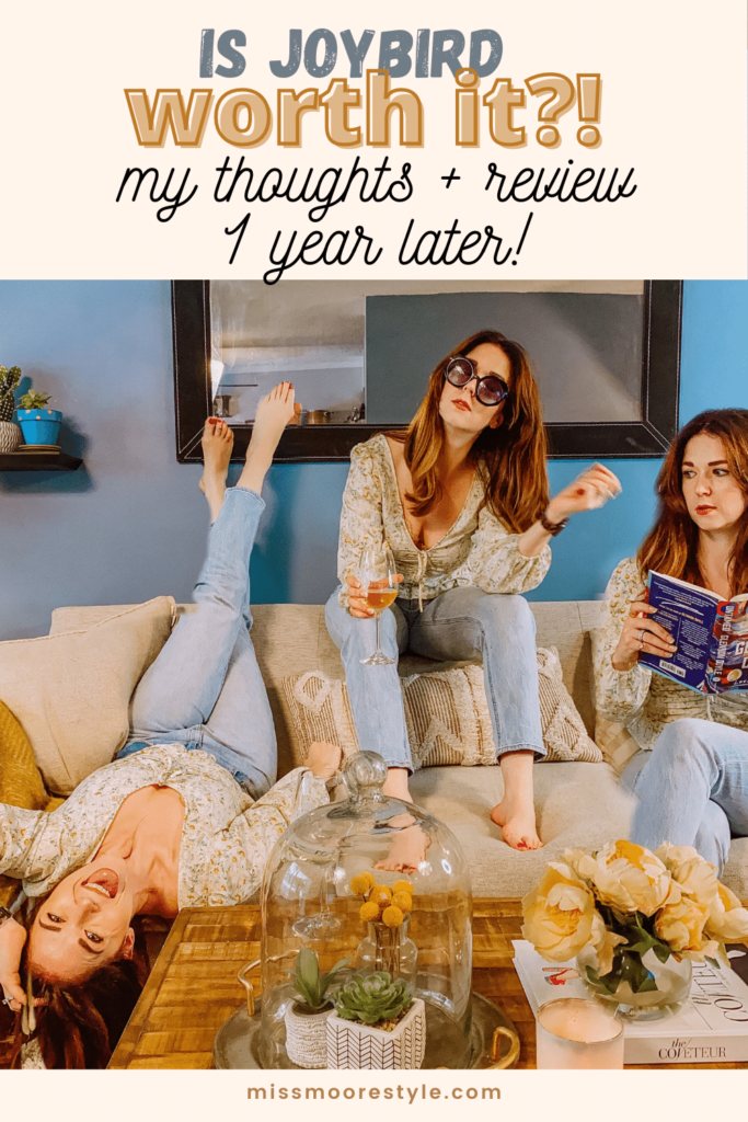 Is Joybird worth it? Read my thoughts and review one year after order my my joybird couch