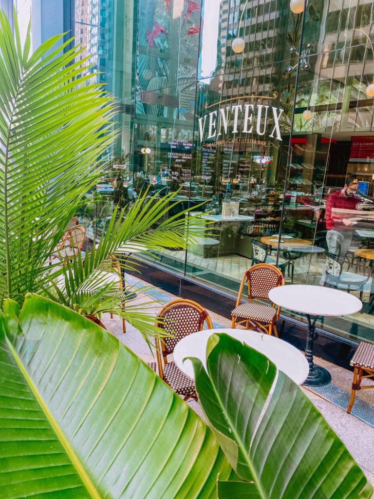 Venteux, an instagramable french brasserie on Michigan avenue in chicago's Miracle Mile